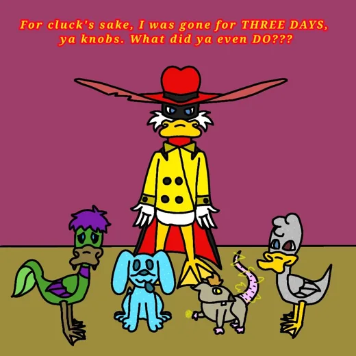 Illustration from “Repository: Darkwing Duck”, Chapter 8