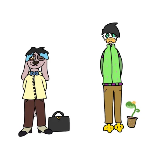 Illustration from “Highschool Four”, Chapter 2