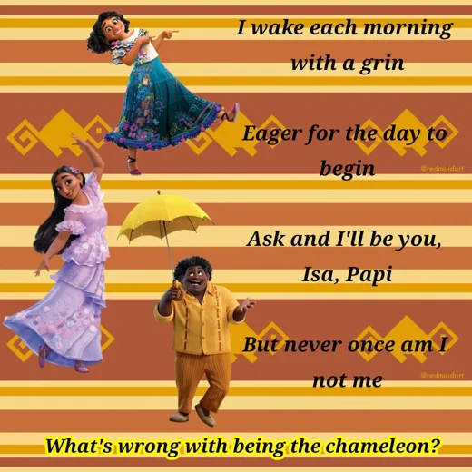 Illustration from “Encanto Song Book”, Chapter 1