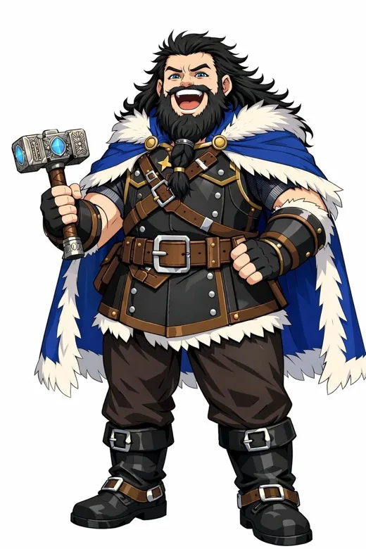 Illustration from “Random Norse Bullshit”, Chapter 8