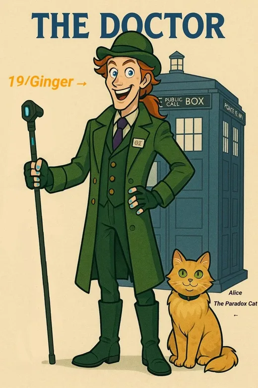 Illustration from “Theories & Headcanons”, Chapter 3