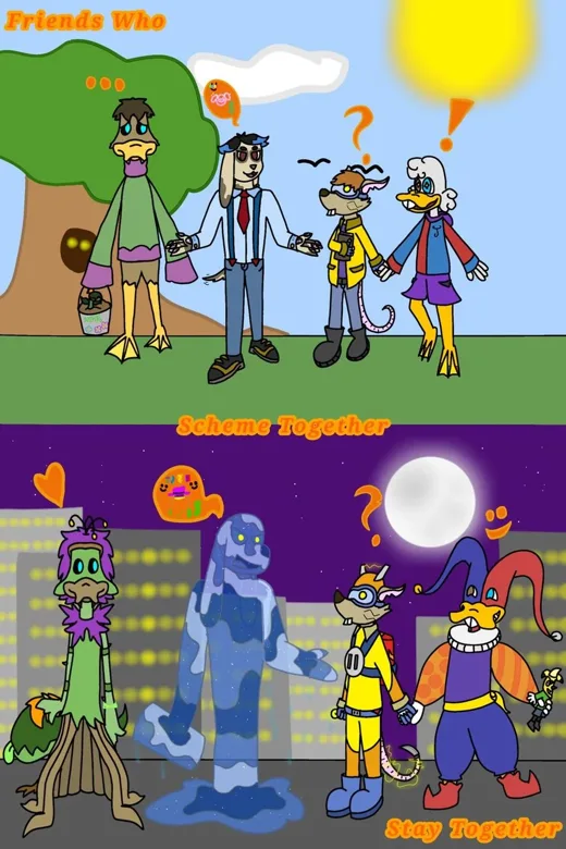Illustration from “Repository: Darkwing Duck”, Chapter 9