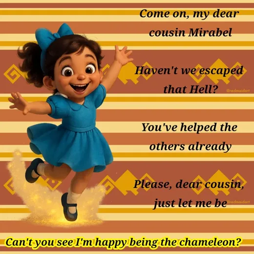 Illustration from “Encanto Song Book”, Chapter 1