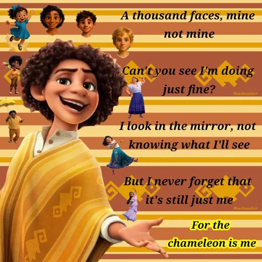 Illustration from “Encanto Song Book”, Chapter 1